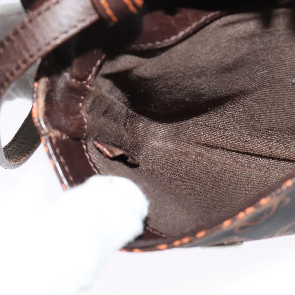 Loewe Orange and Brown Crossbody