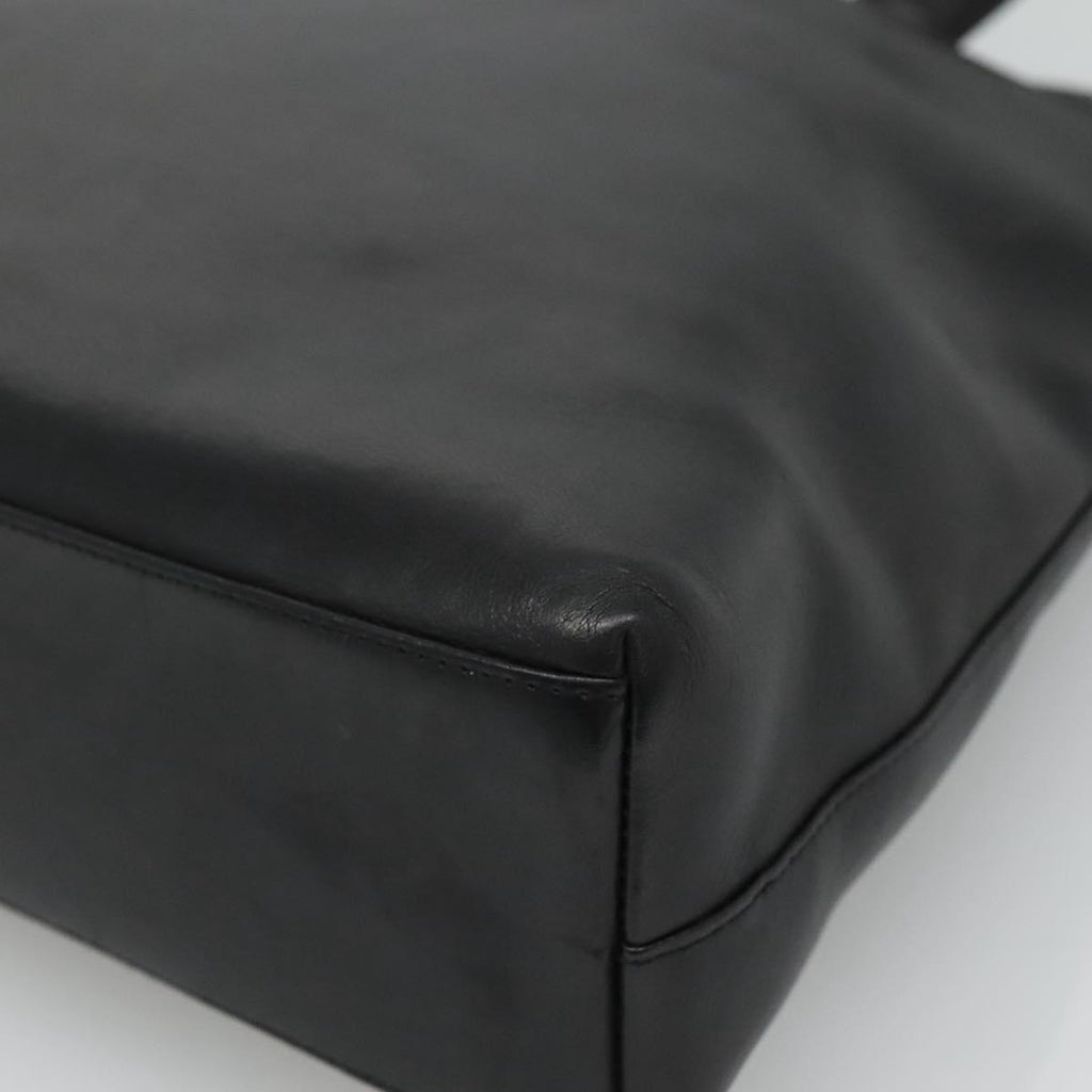 Chanel Black Leather Tote