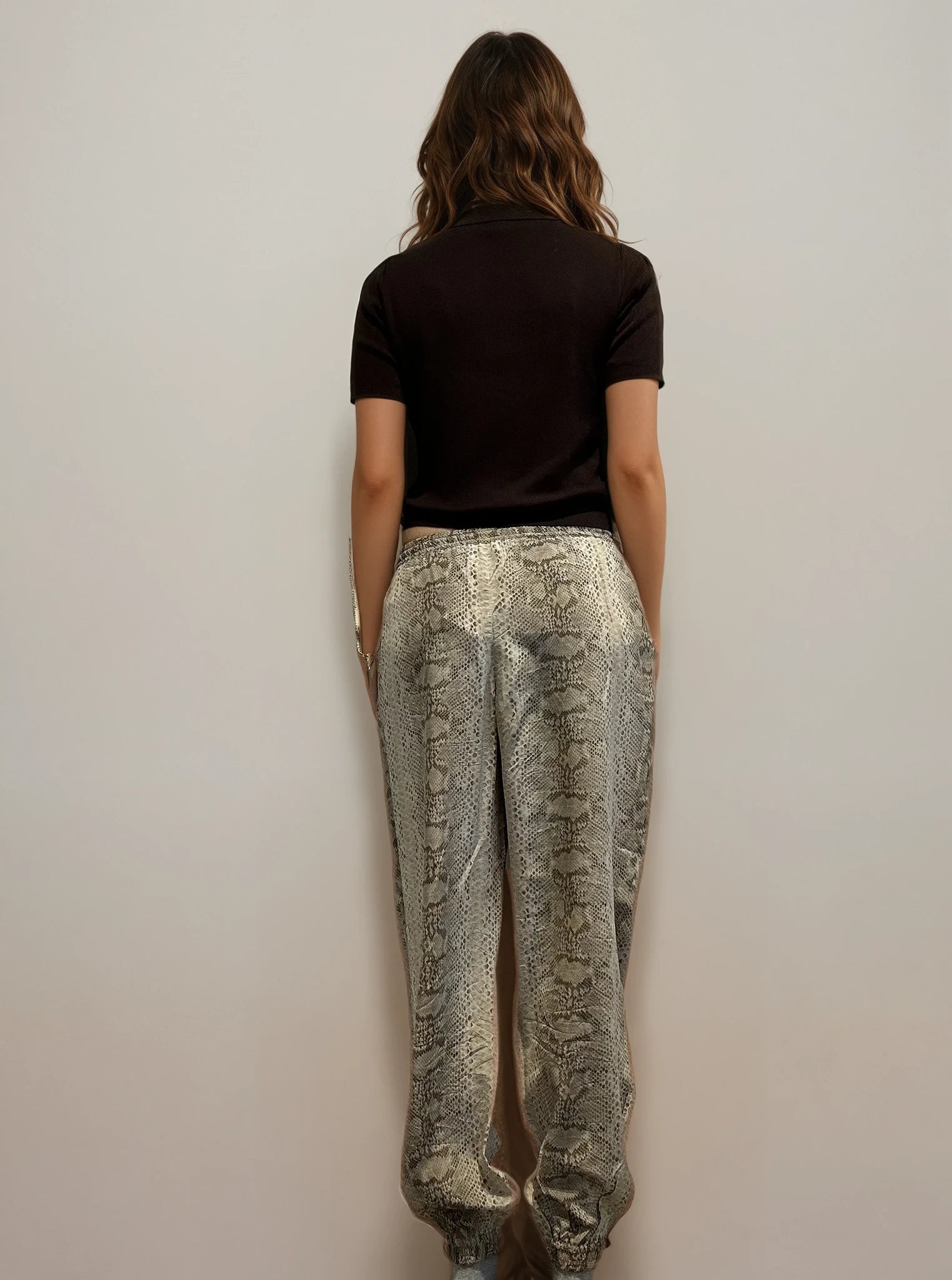Ralph Lauren Snakeskin Printed Pants