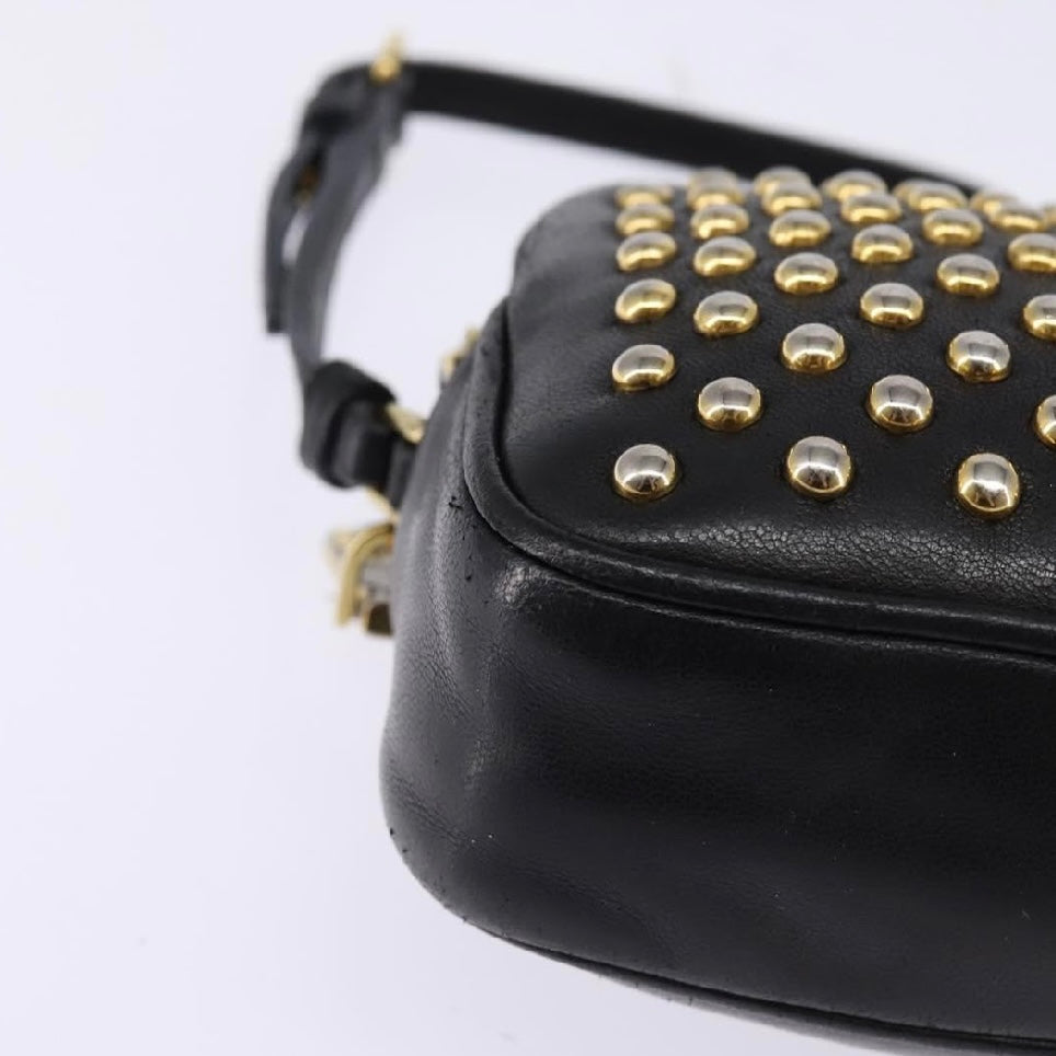 Miu Miu Black Studded Handbag