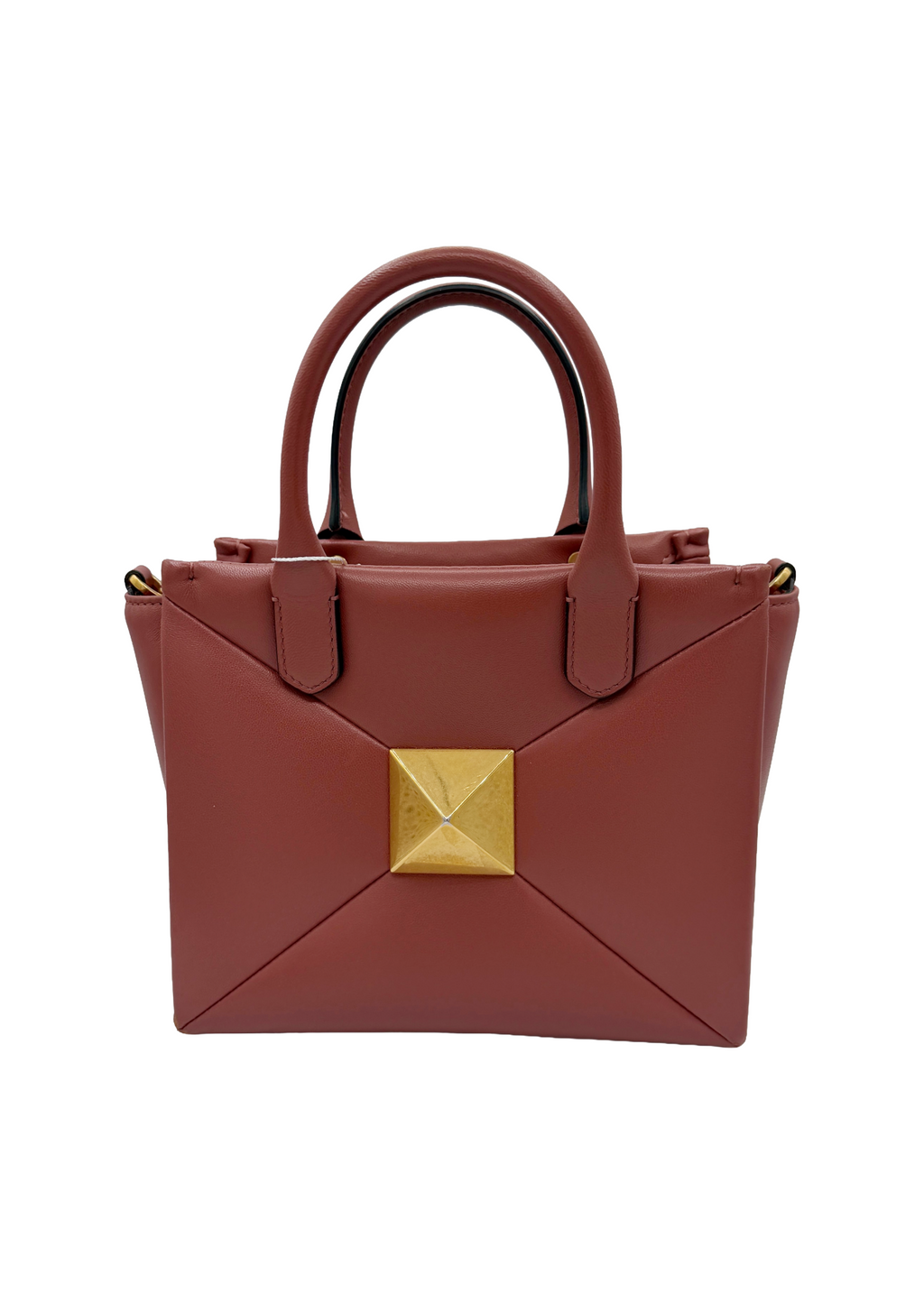 Valentino Mauve Rockstud Shoulder Bag