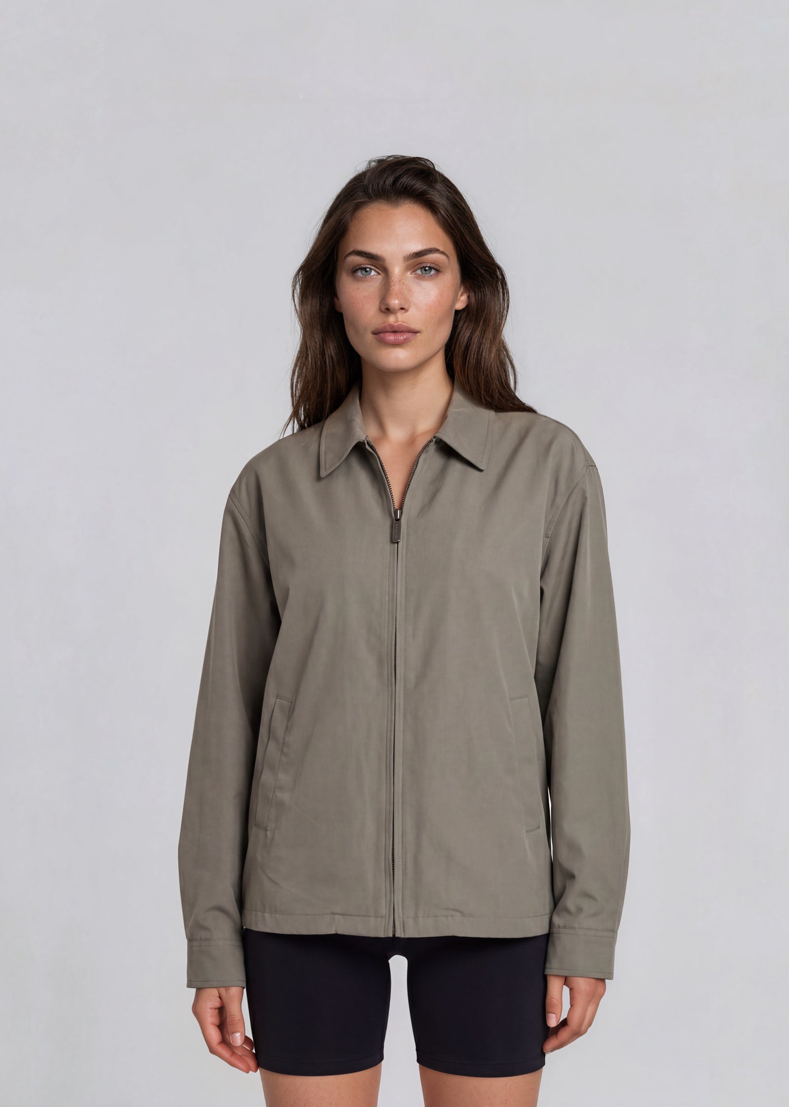 Ysl Khaki Bomber Jacket