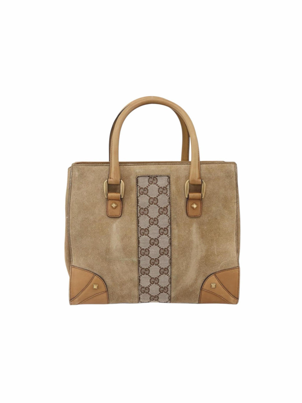 Gucci Tan Suede Handbag