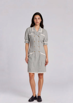 Chanel Vintage Button Dress