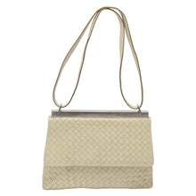 Load image into Gallery viewer, Bottega Veneta Intrecciato Ivory Shoulder Bag
