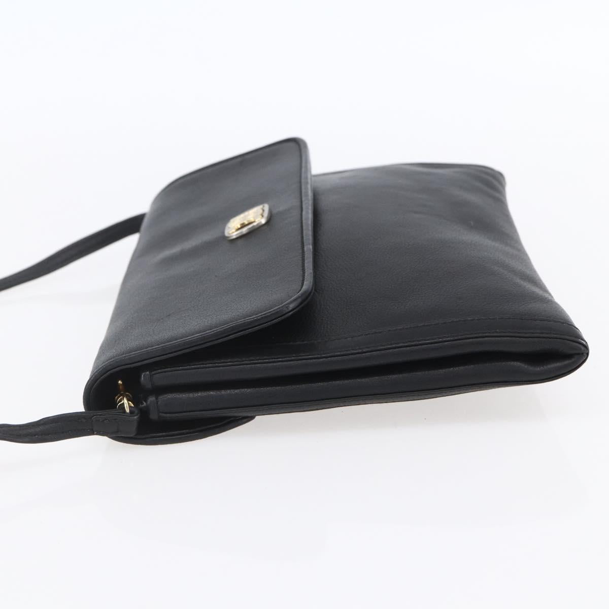 Celine Black Leather Crossbody