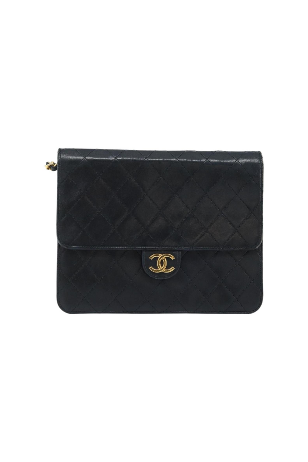 Chanel Black Quilted Leather Flap Bag