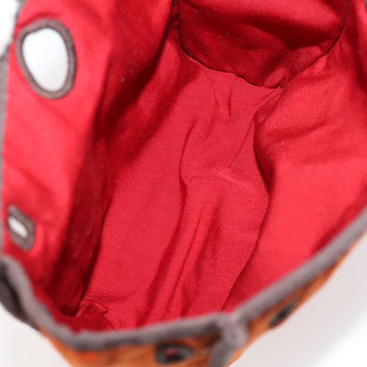 Hermes Red Or Orange Herbag Crossbody