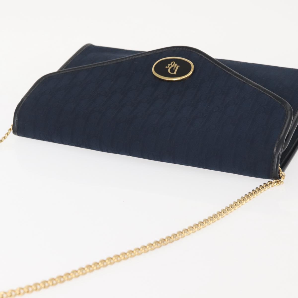 Dior Navy Trotter Shoulder Bag