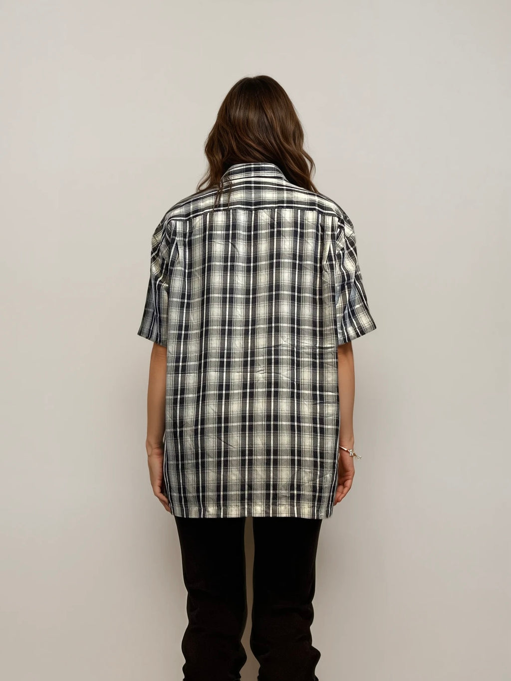 YSL Plaid Button Down