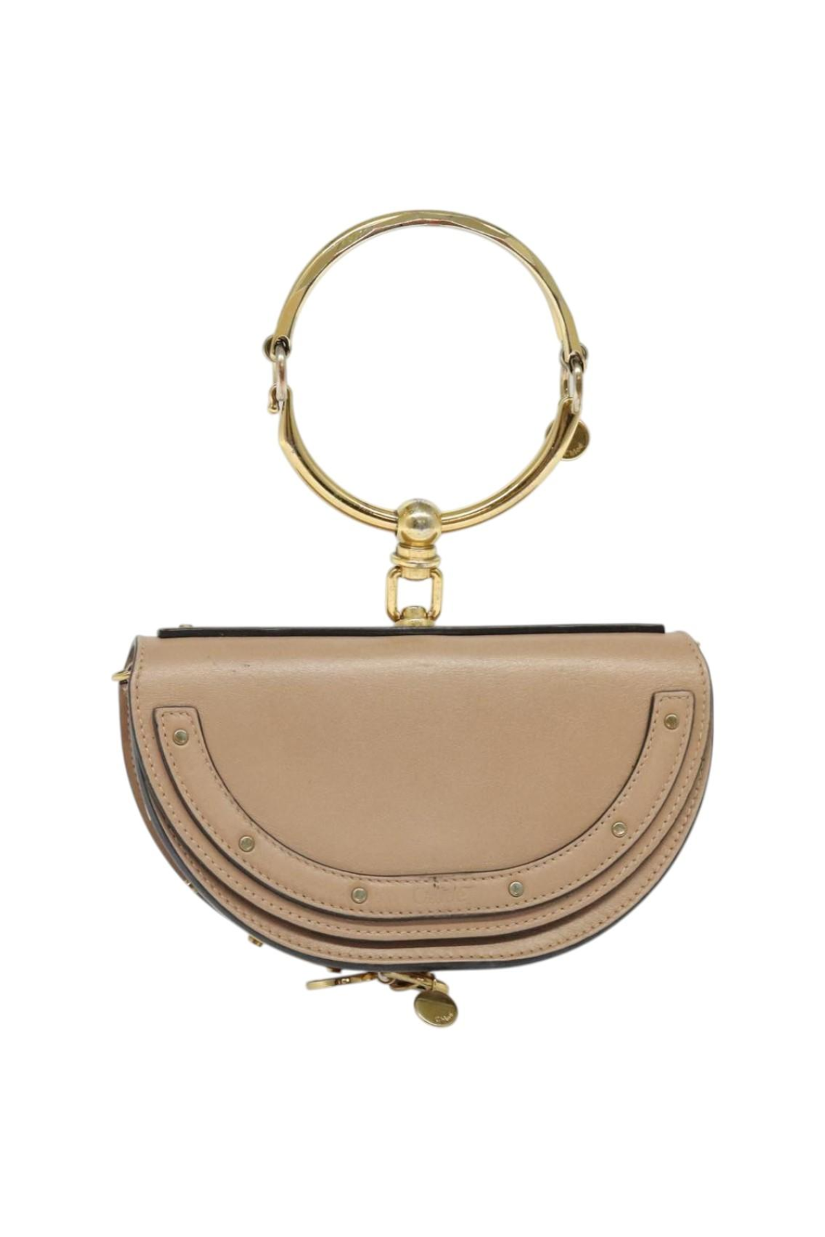 Chloe Tan Circle Handbag