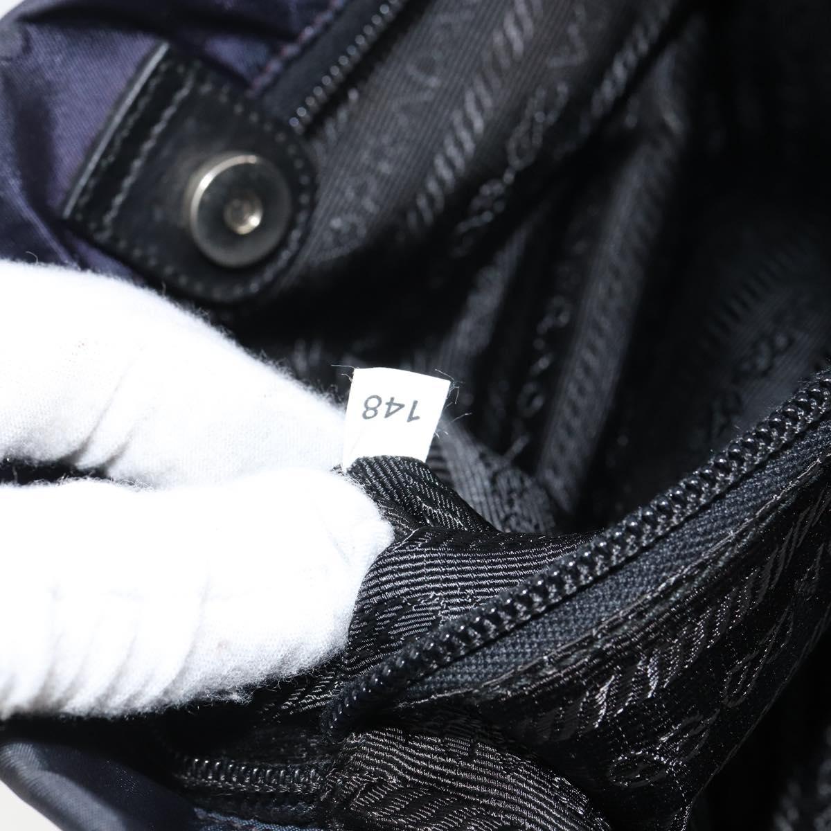 Prada Navy East West Shoulder Bag