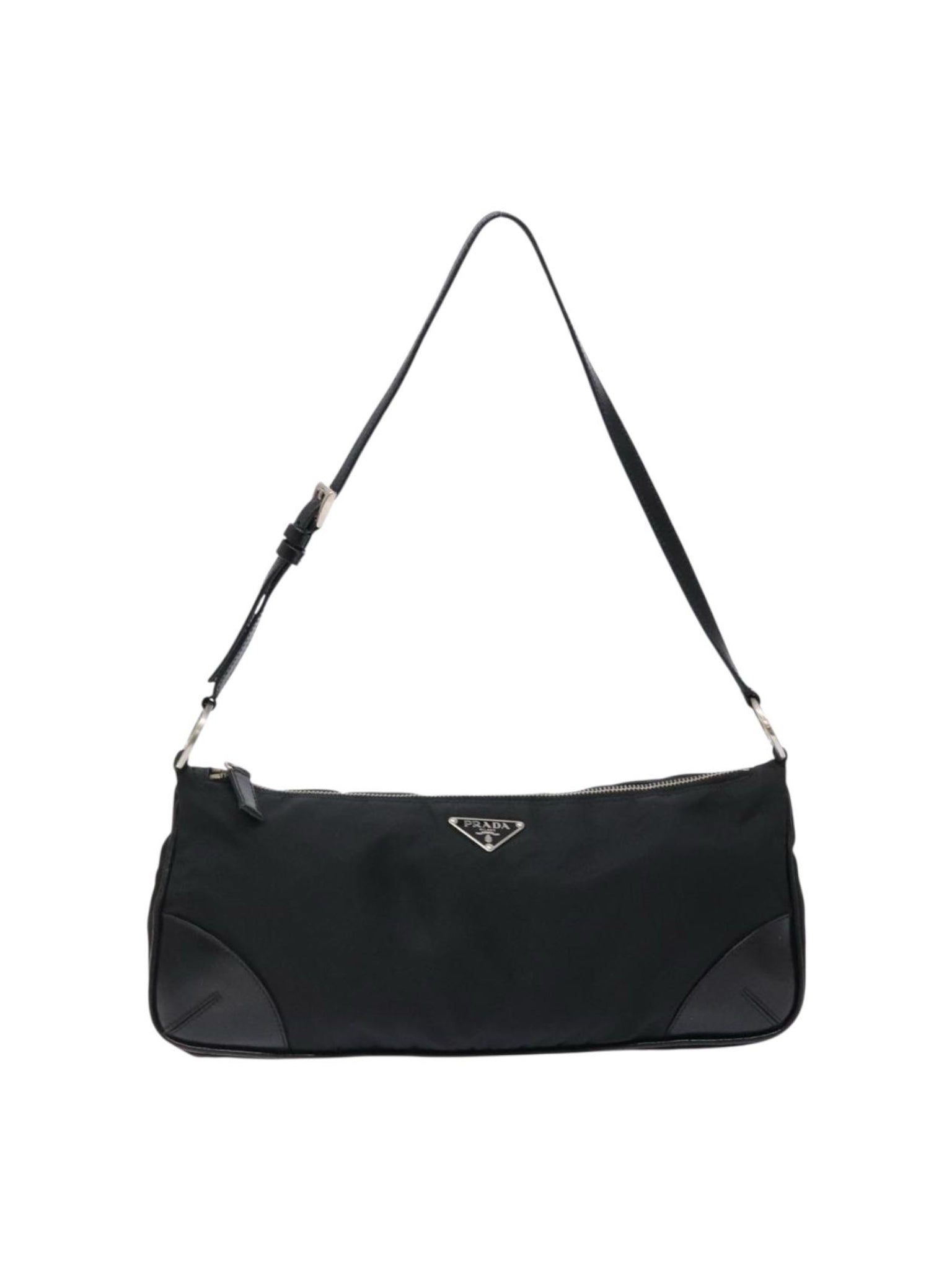 Prada Black Nylon Pochette