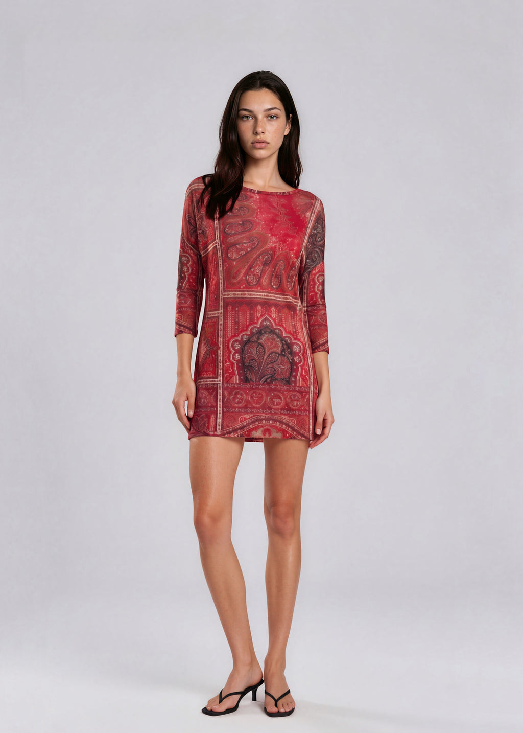 Etro Printed Mini Dress