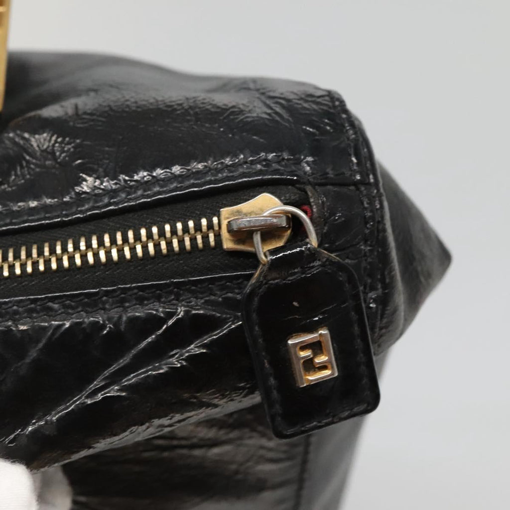 Fendi Black Leather Handbag