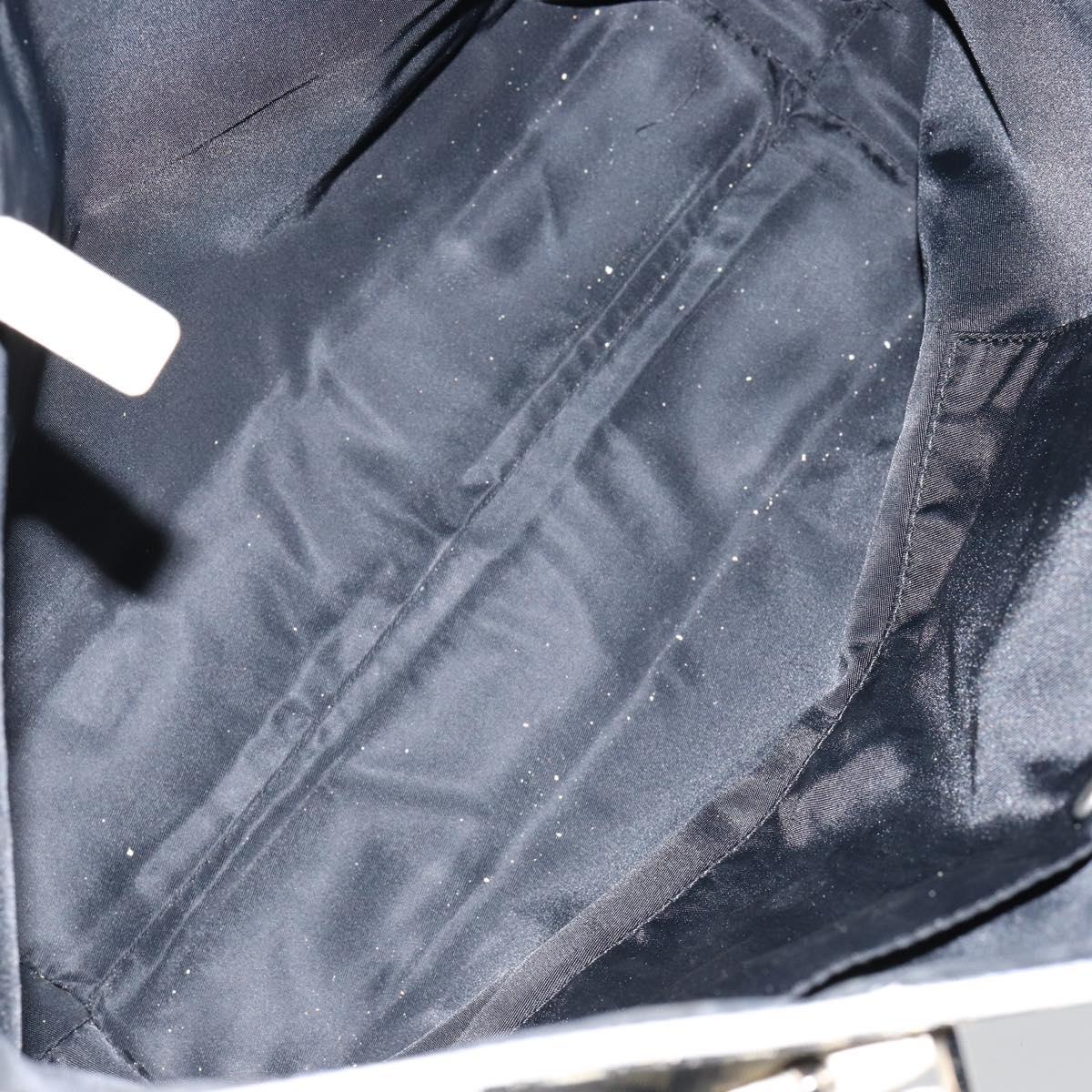 Dior Navy Canvas Trotter Bag