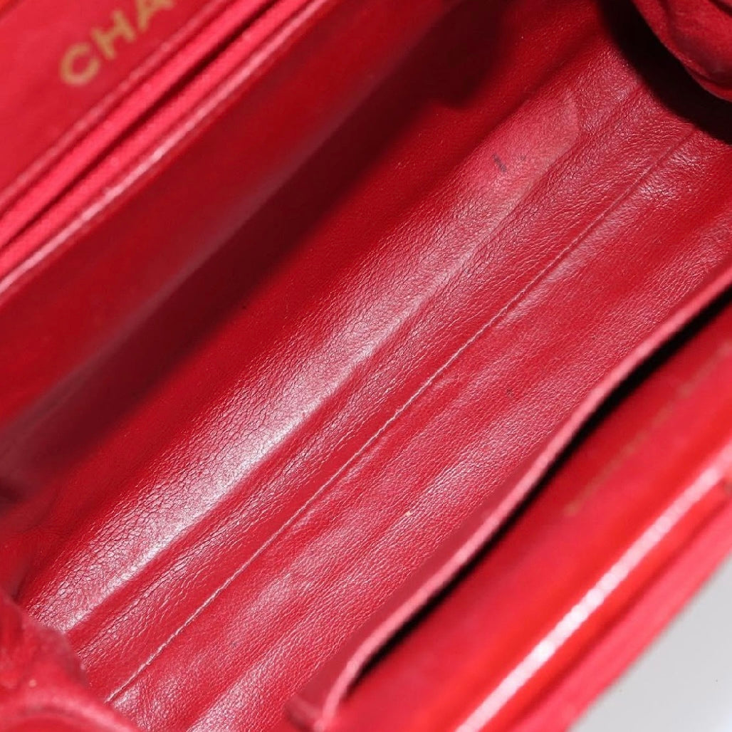 Chanel Red Handbag