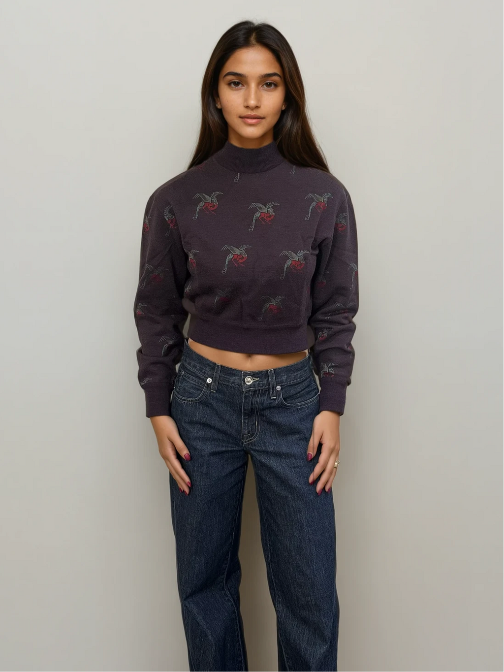 Alaia Printed Sweater