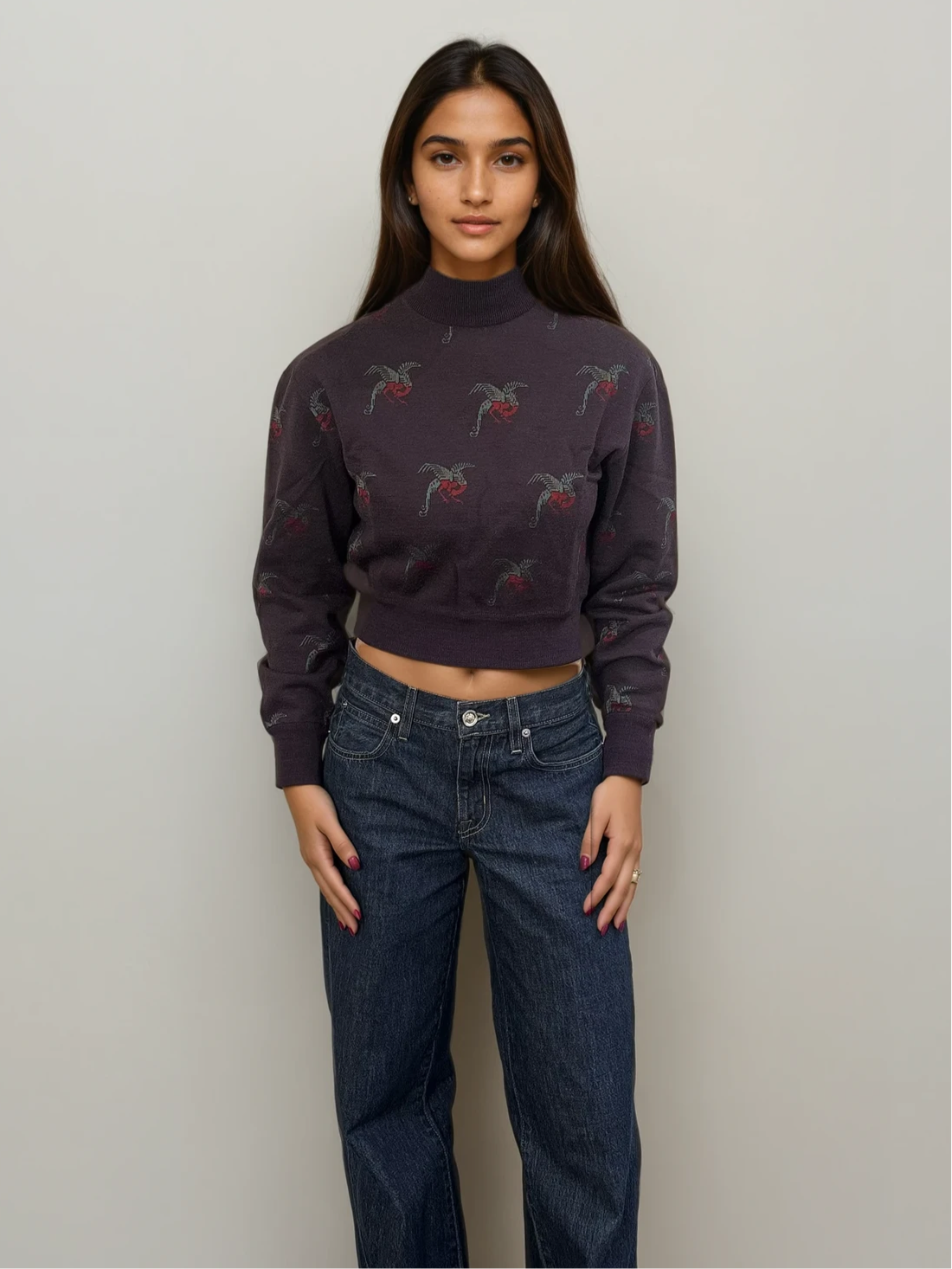 Alaia Printed Sweater