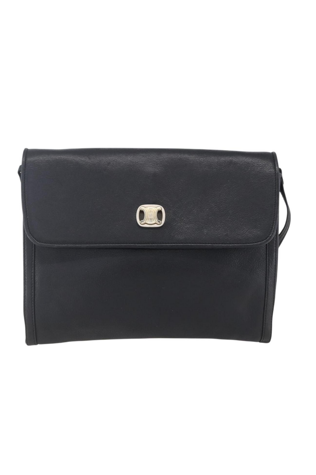 Celine Black Leather Crossbody