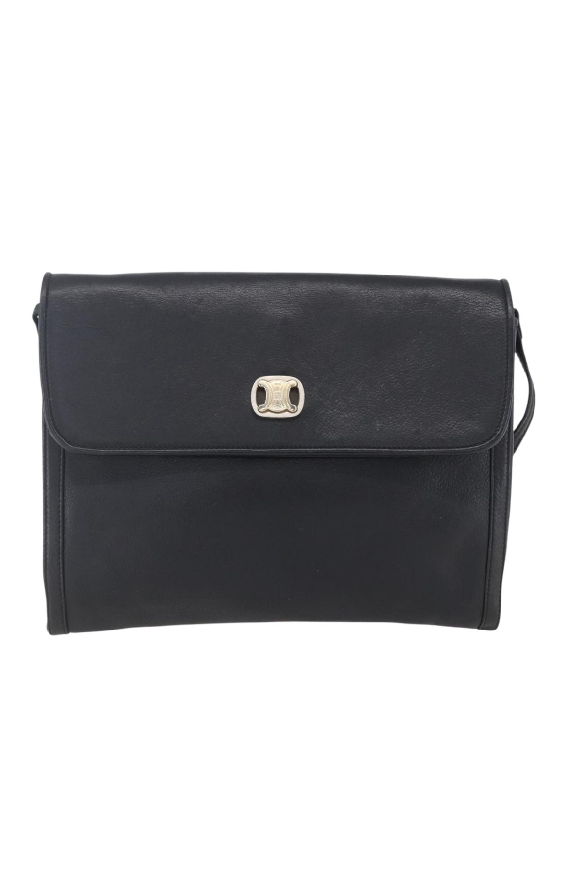 Celine Black Leather Crossbody