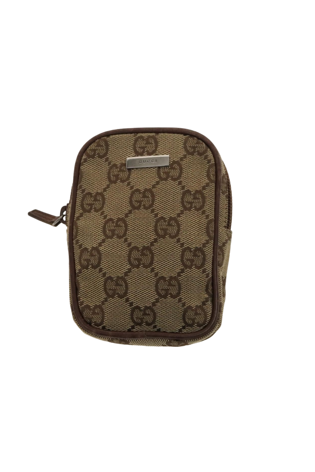 Gucci Brown Monogram Cardholder