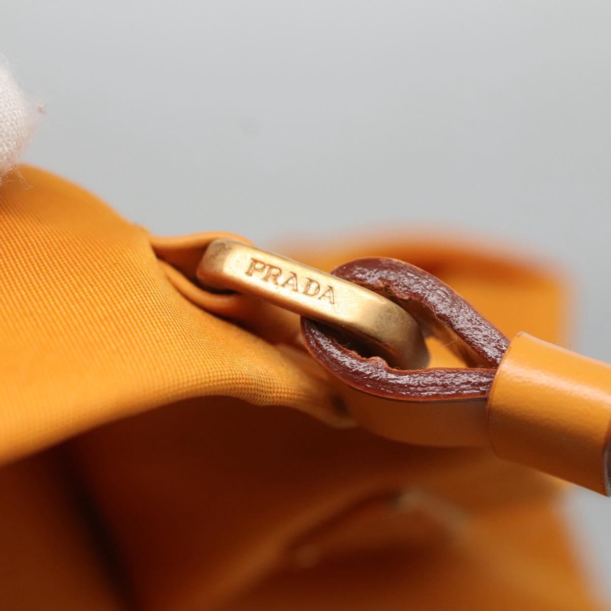 Prada Orange East West Shoulder Bag