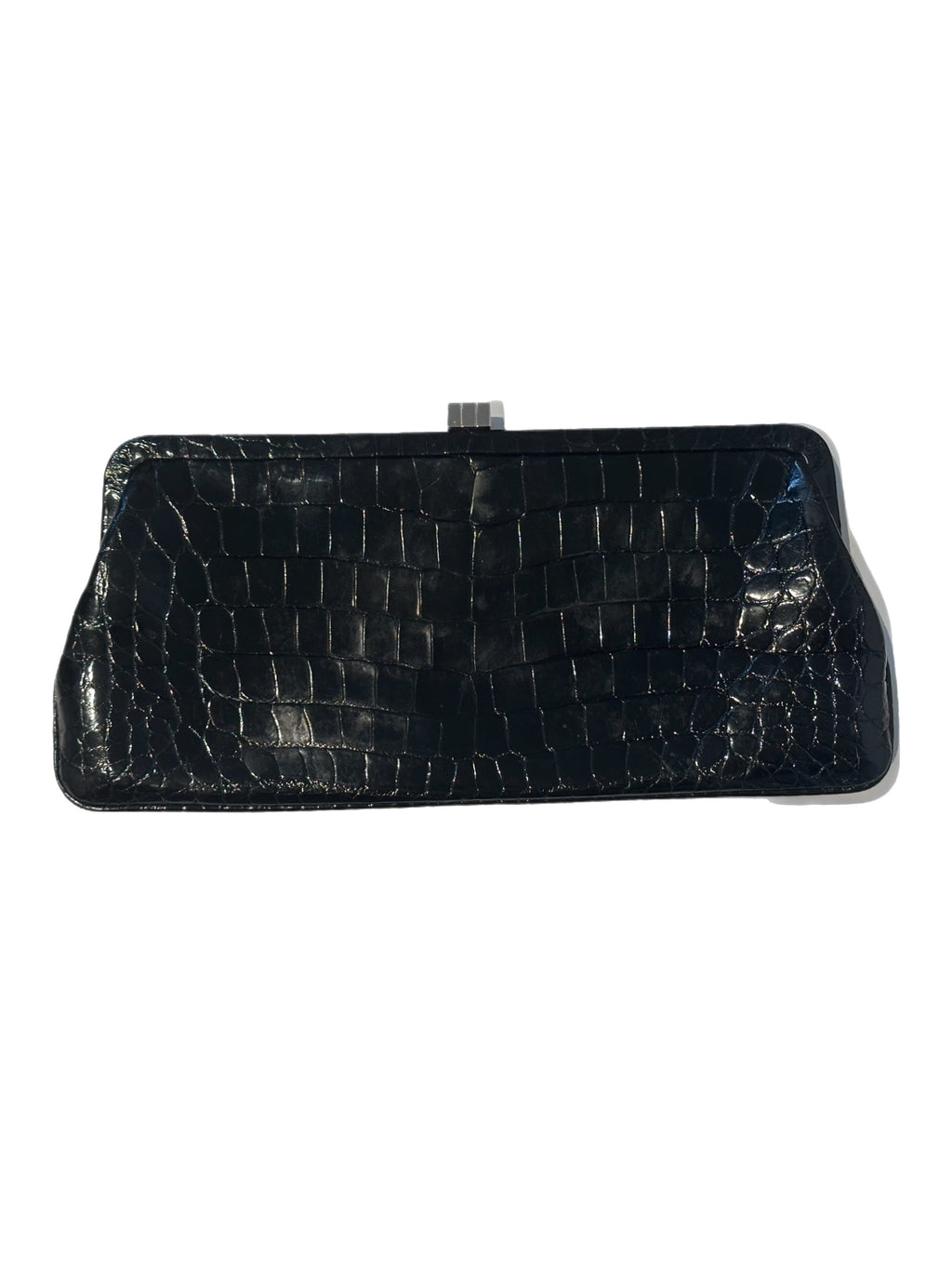 Lambertson Truex Crocodile Clutch