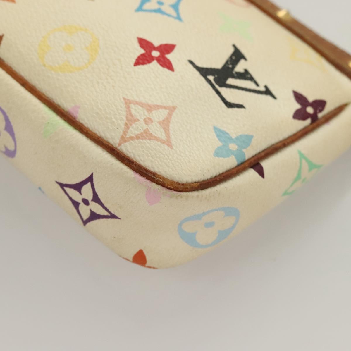 Louis Vuitton White  Murakami Pochette