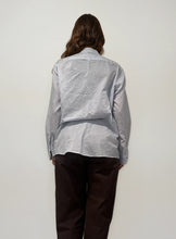 Load image into Gallery viewer, YSL Light Blue Monogram Button Down
