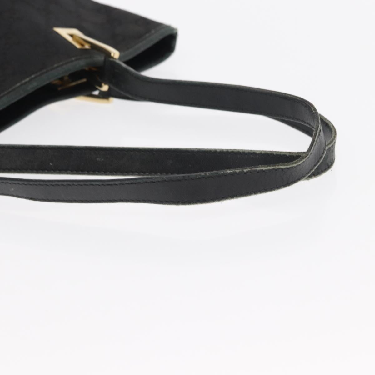 Gucci Black Monogram Tote Bag