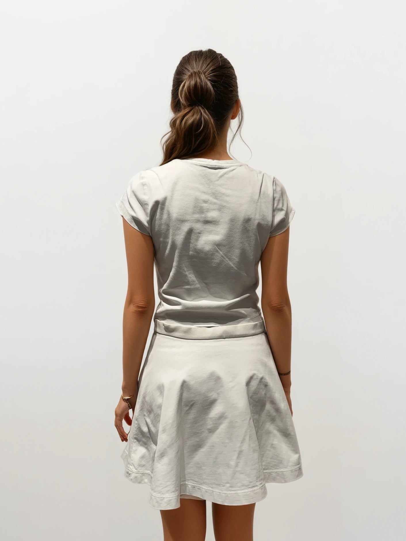 Prada White Mini Skirt