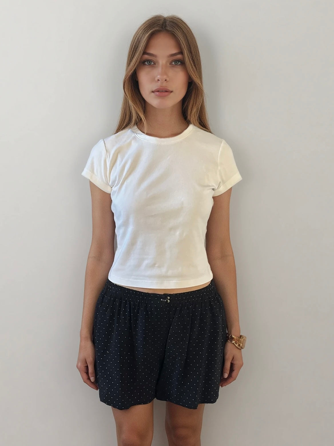 Louis Vuitton Black Polka Dot Shorts