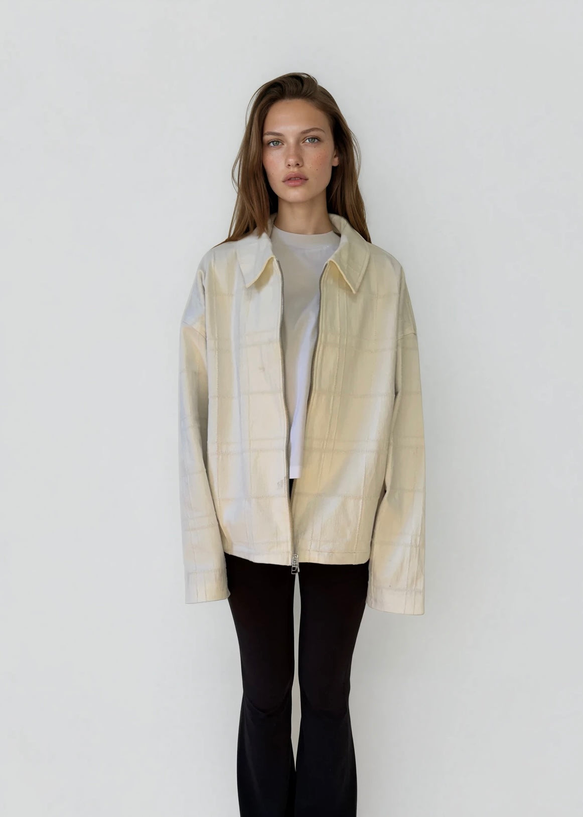 Elder Statesman White Jacket