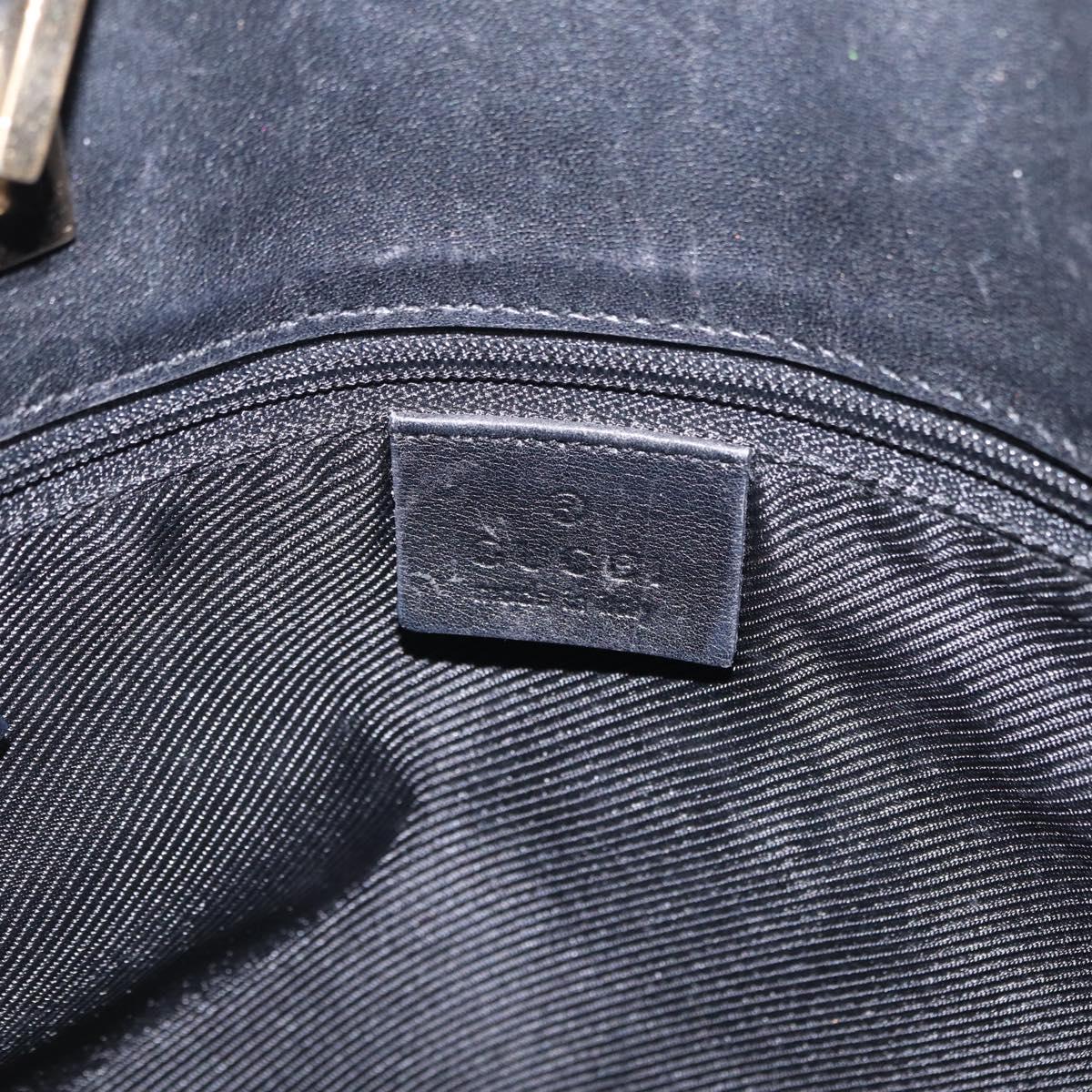Gucci Tan and Black Monogram Mini Tote
