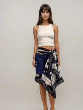 Load image into Gallery viewer, Pucci Printed Blue Scarf/Sarong

