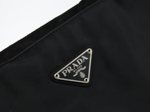 Prada Black Nylon Tote