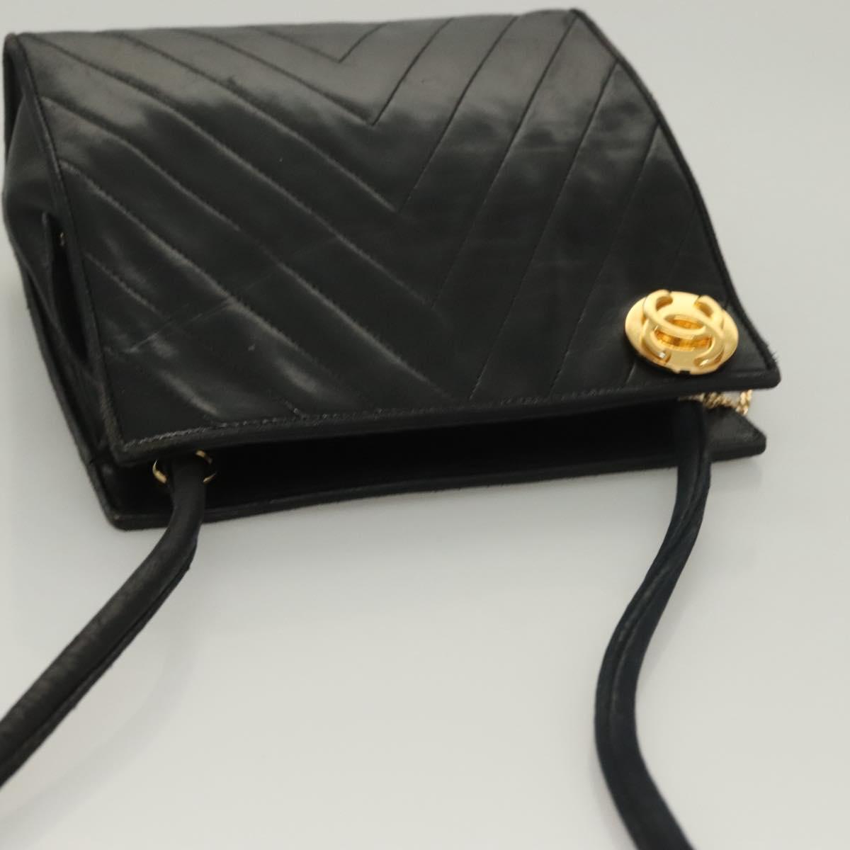 Chanel Black Leather Crossbody
