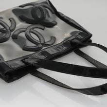 Load image into Gallery viewer, Chanel Black and Vinyl Tote
