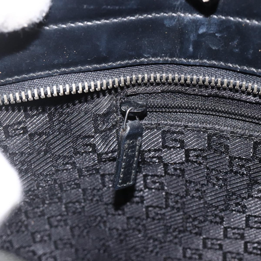 Gucci Black Leather Shoulder Bag