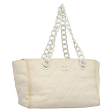 Load image into Gallery viewer, Chanel White Summer Tote
