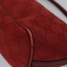 Load image into Gallery viewer, Gucci Red Monogram Boat Pochette
