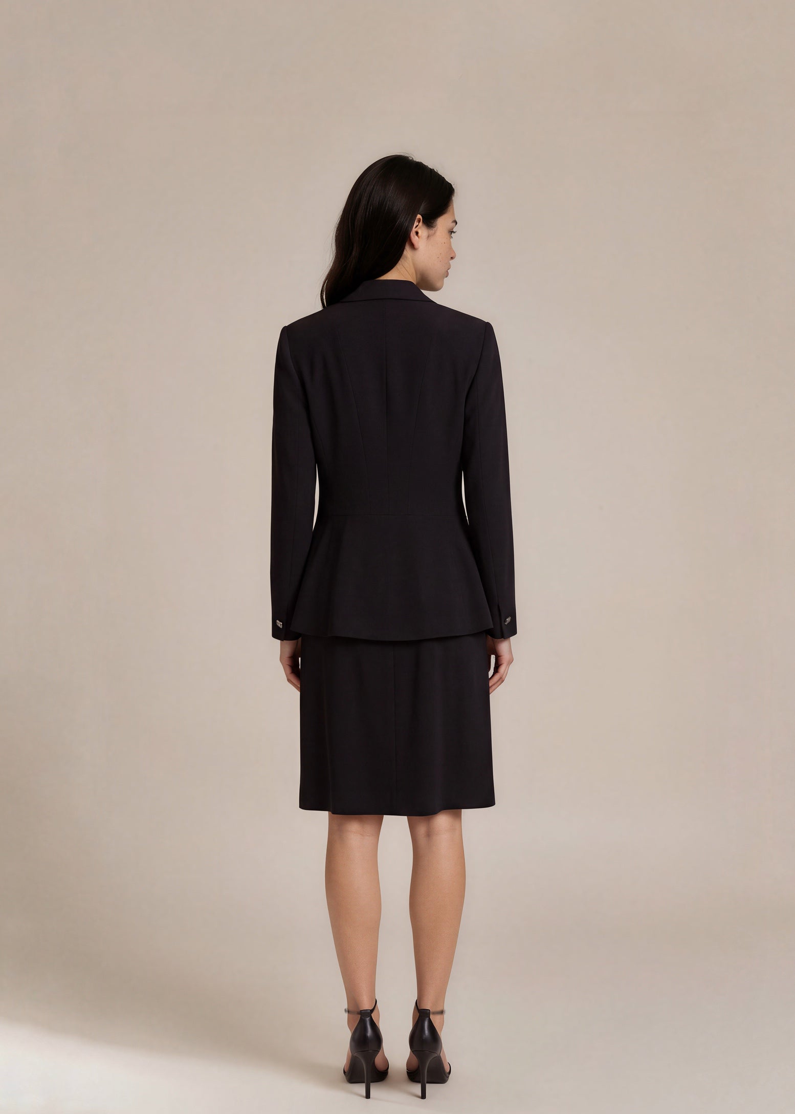 Chanel Black Skirt Set