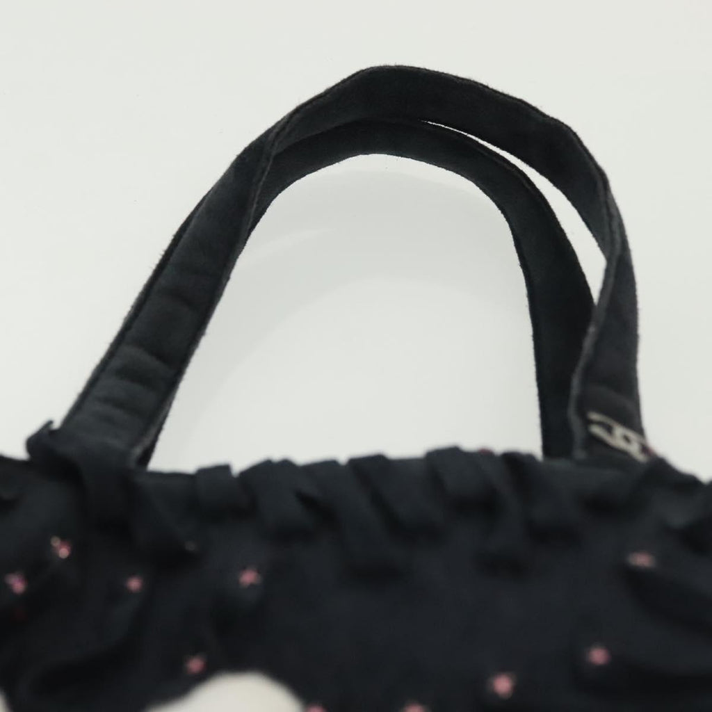 Chanel Navy Suede Fringe Tote