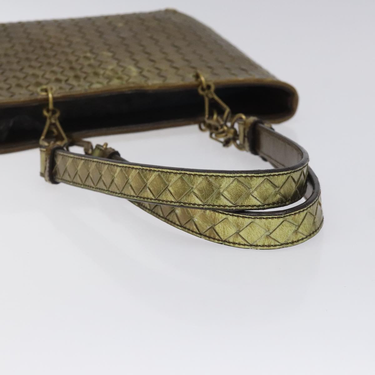Bottega Veneta Gold Shoulder Bag