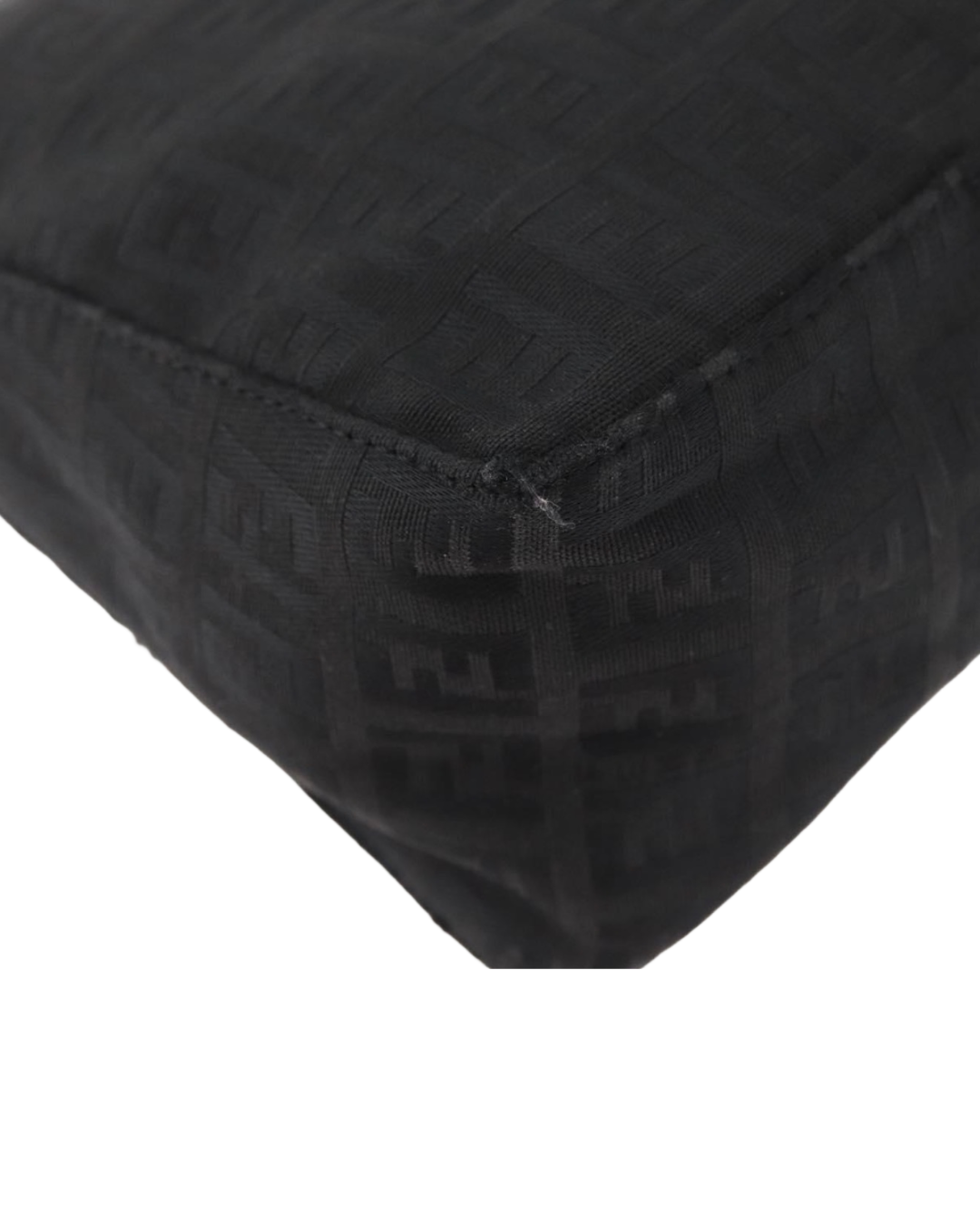 Fendi Black Zucchino Pochette