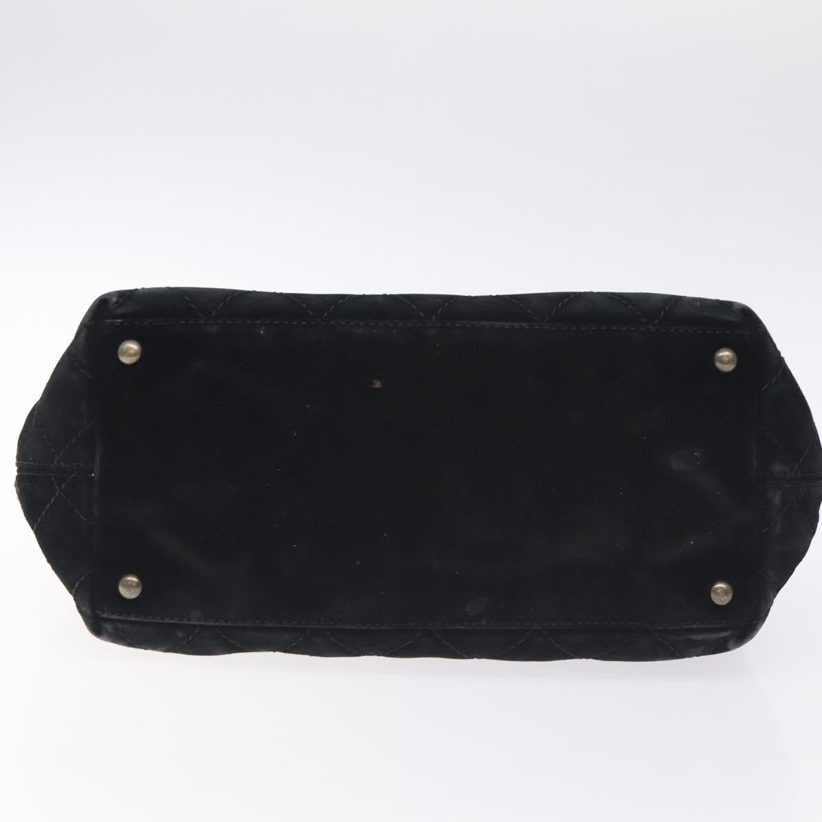 Chanel Black Suede Tote