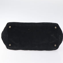 Load image into Gallery viewer, Chanel Black Suede Tote
