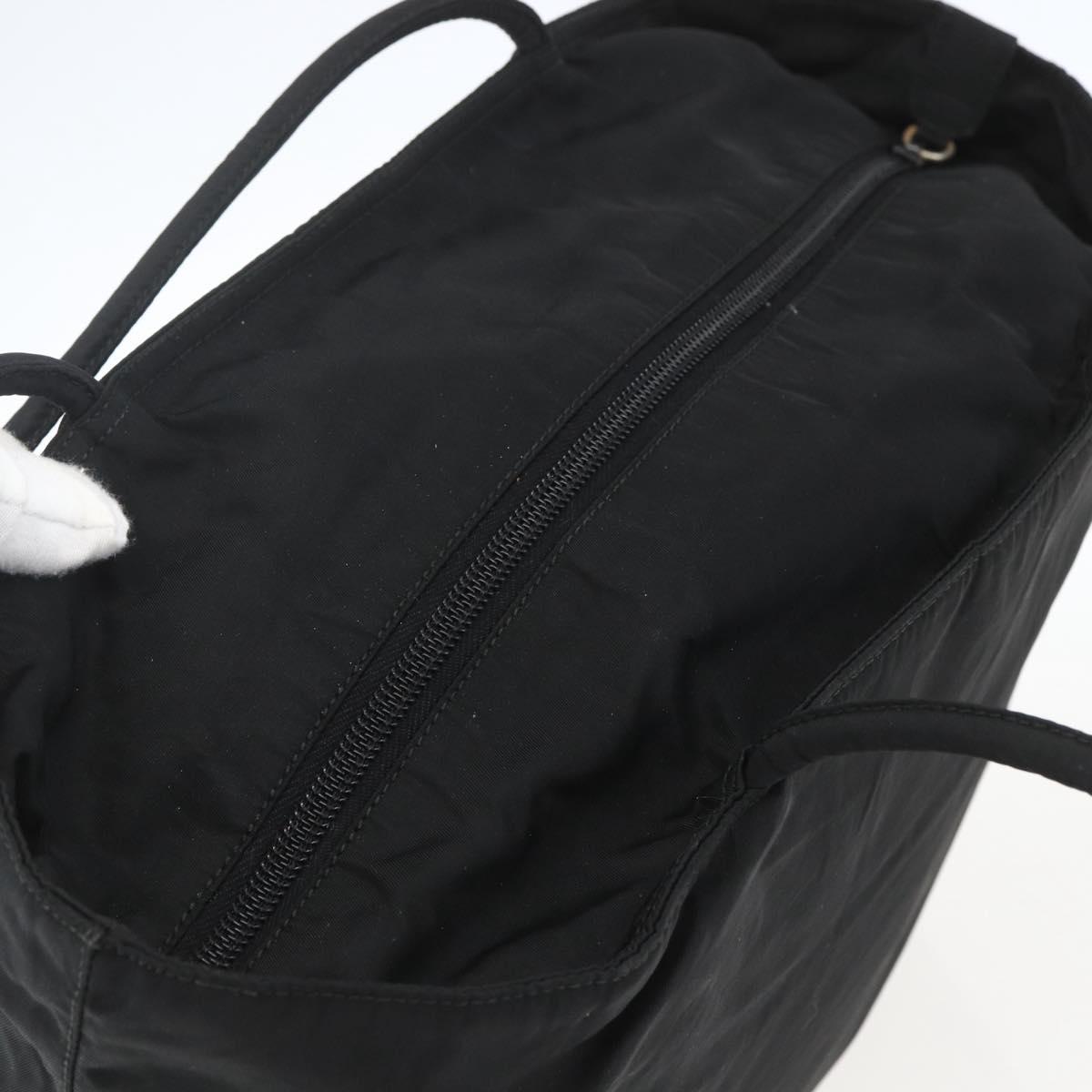 Prada Black Nylon Tote