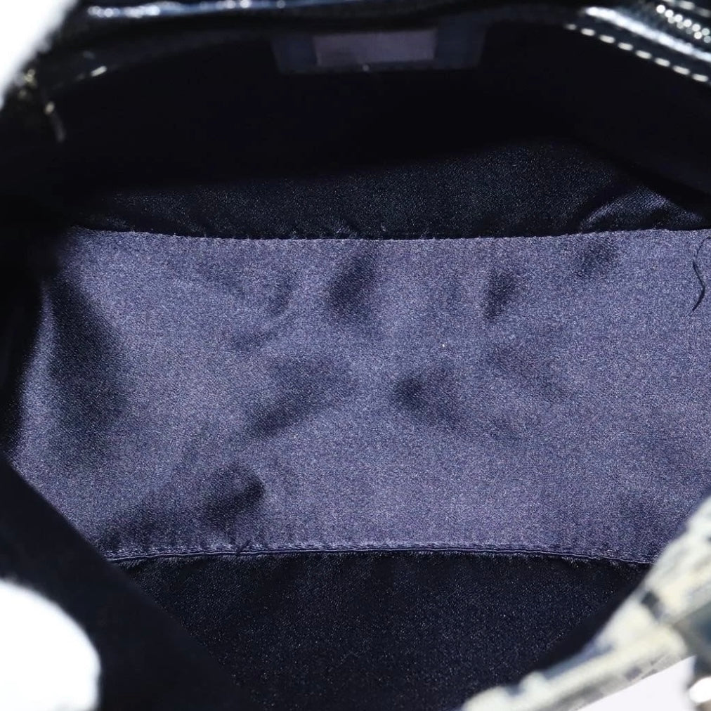 Fendi Navy Zucchino Tote